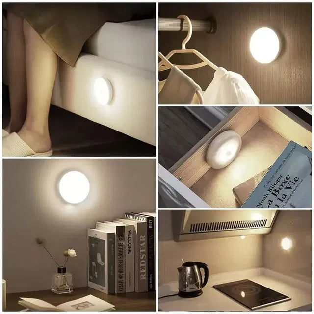 Round Shape Led Motion Sensor Induction Led Light
