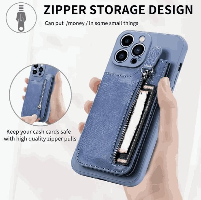 Multi-Functional Silicone Stick Wallet Case Mobile Cover( iPhone 15 Series)