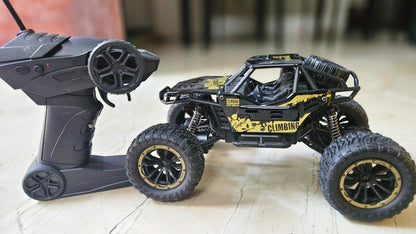 Remote Controlled Rock Crawler Monster Truck Toy Vehicle for Kids.
