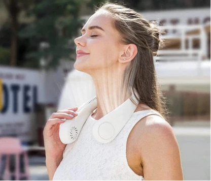 Neckband Portable Fan — Hands Free Cooling for Indian Summer