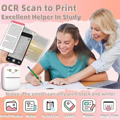 Rechargeable Mini Bluetooth Thermal Printer