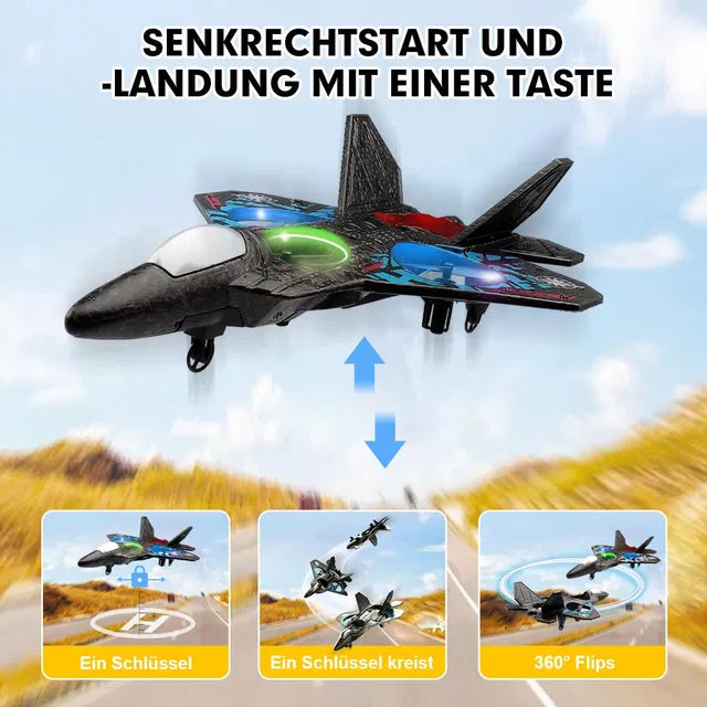 High-Speed RC Jet Plane with 2.4GHz Control
