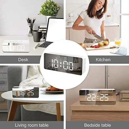Digital Alarm Clock, LED Display Clock