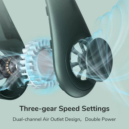 Neckband Portable Fan — Hands Free Cooling for Indian Summer