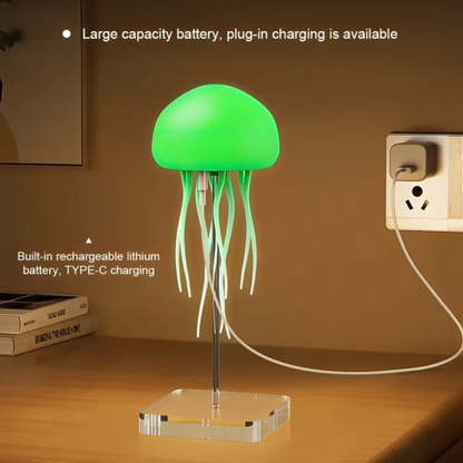 Giftoo Aurora Jellyfish Mood Light Lamp with Tentacles Hanging USB-C