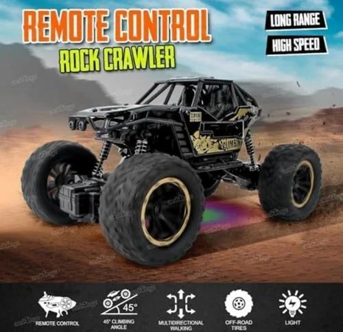 High-Speed RC Monster Truck with LED Lights