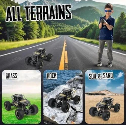 High-Speed RC Monster Truck with LED Lights